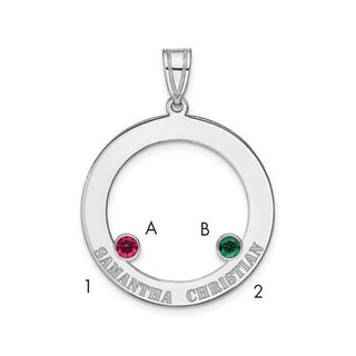 Crystal Family Pendants (up to 4 names/stones)