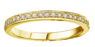 10K Yellow Gold 0.10cttw Diamond  Ring
