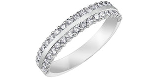 10K White  Gold 0.50cttw Diamond Ring / Band