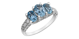 Aquamarine Ring
