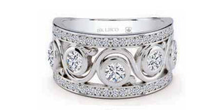 14K White Gold 1.17cttw Canadian Diamond Ring, size 6.5