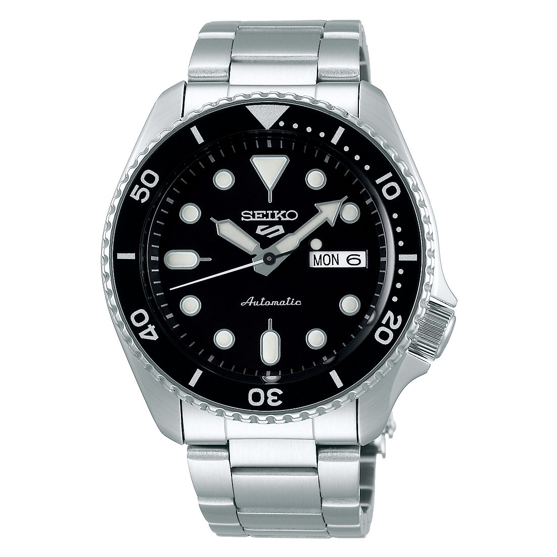 Seiko 5 automatic stainless steel watch sales