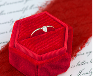 Anillo de diamantes canadienses con forma de pera y diamantes de 0,12 quilates en oro amarillo de 14 quilates, tamaño 6,5