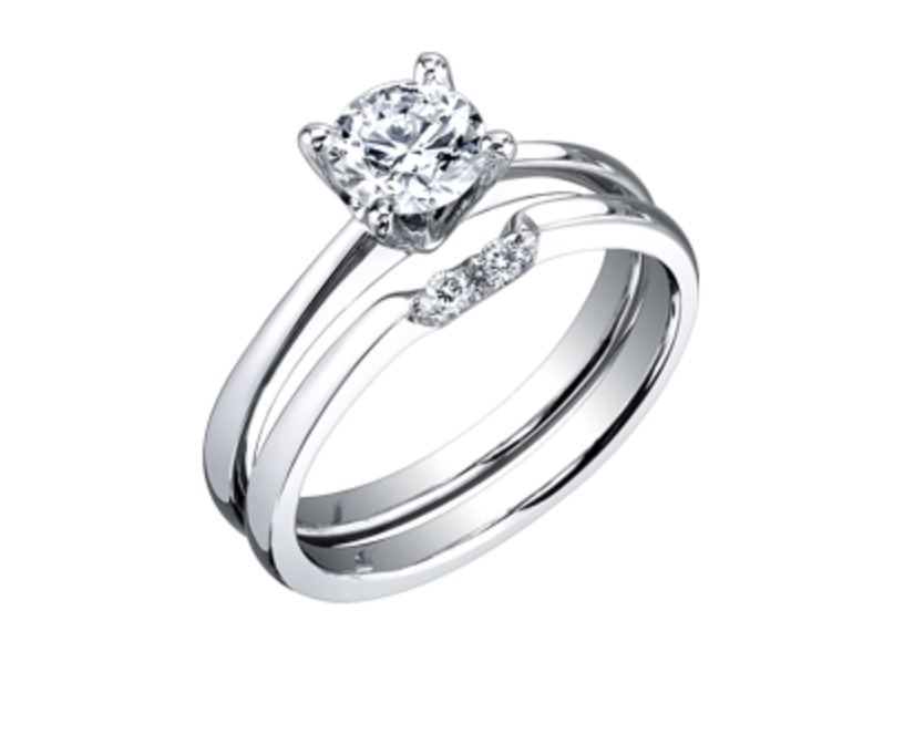 Platinum 0.25-0.70cttw Canadian Round Brilliant Diamond Engagement Ring