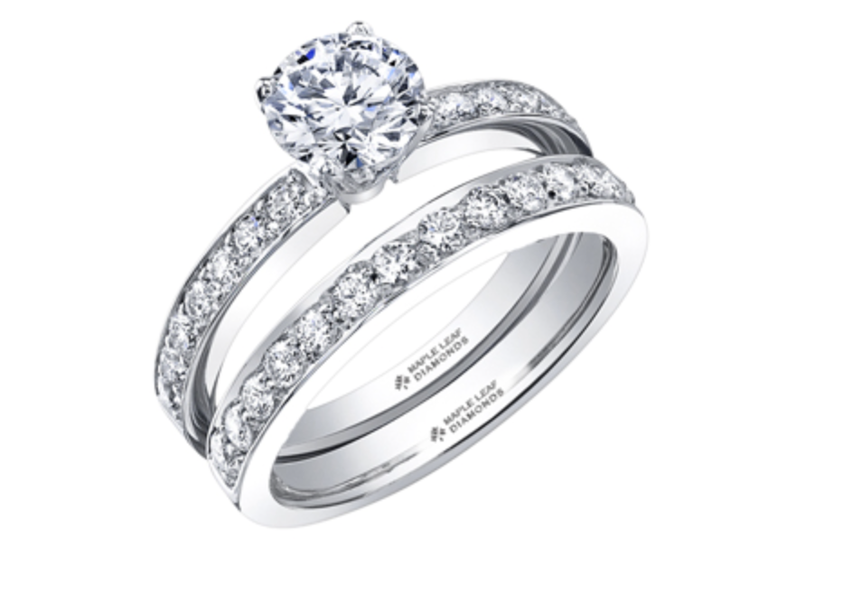 Platinum 0.69-2.49cttw Canadian Round Brilliant Diamond Engagement Ring, size 6.5