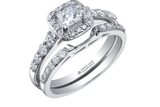18K White Gold & Palladium Alloy (hypoallergenic) 0.50-1.65cttw Canadian Diamond Engagement Ring