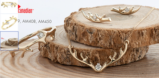 Anillo de asta de diamante de 0,04 quilates en oro amarillo de 10 quilates