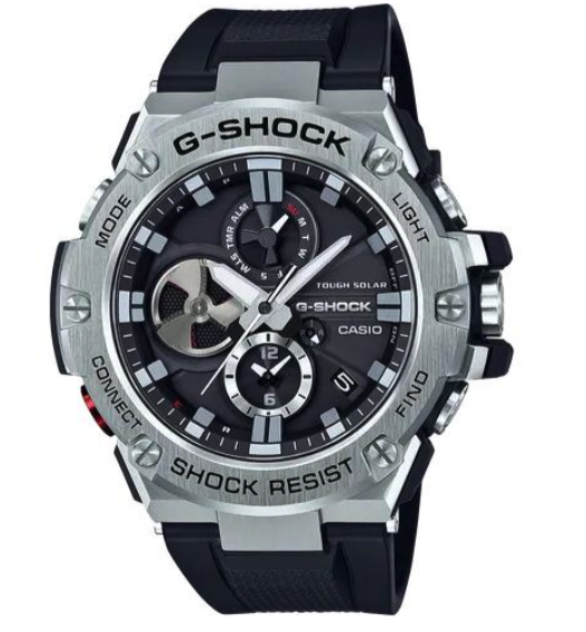 G SHOCK GSTB100 1A G STEEL MEN S WATCH Dana Dow Jewellers