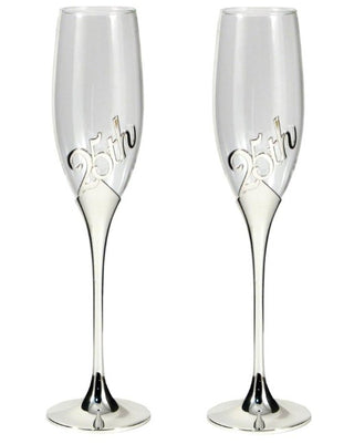 2 copas de champán número 25 - SE2525