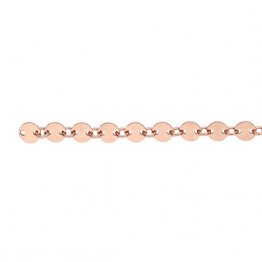 Cadena Shaylee, cadena rosa llena de oro 14/20 por pulgada - pulsera / collar / tobillera joyería permanente