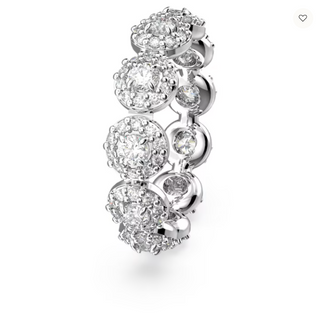 Swarovski Anillo Constella Pavé, blanco, Baño de rodio - 5642608 
