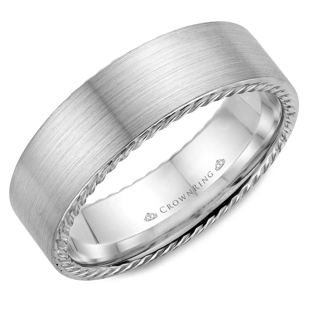 Banda de anillo de corona - WB-009R7W-M10