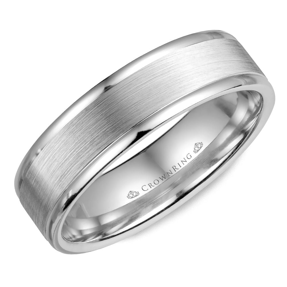 Crown Ring Band - WB-6925SP-M10