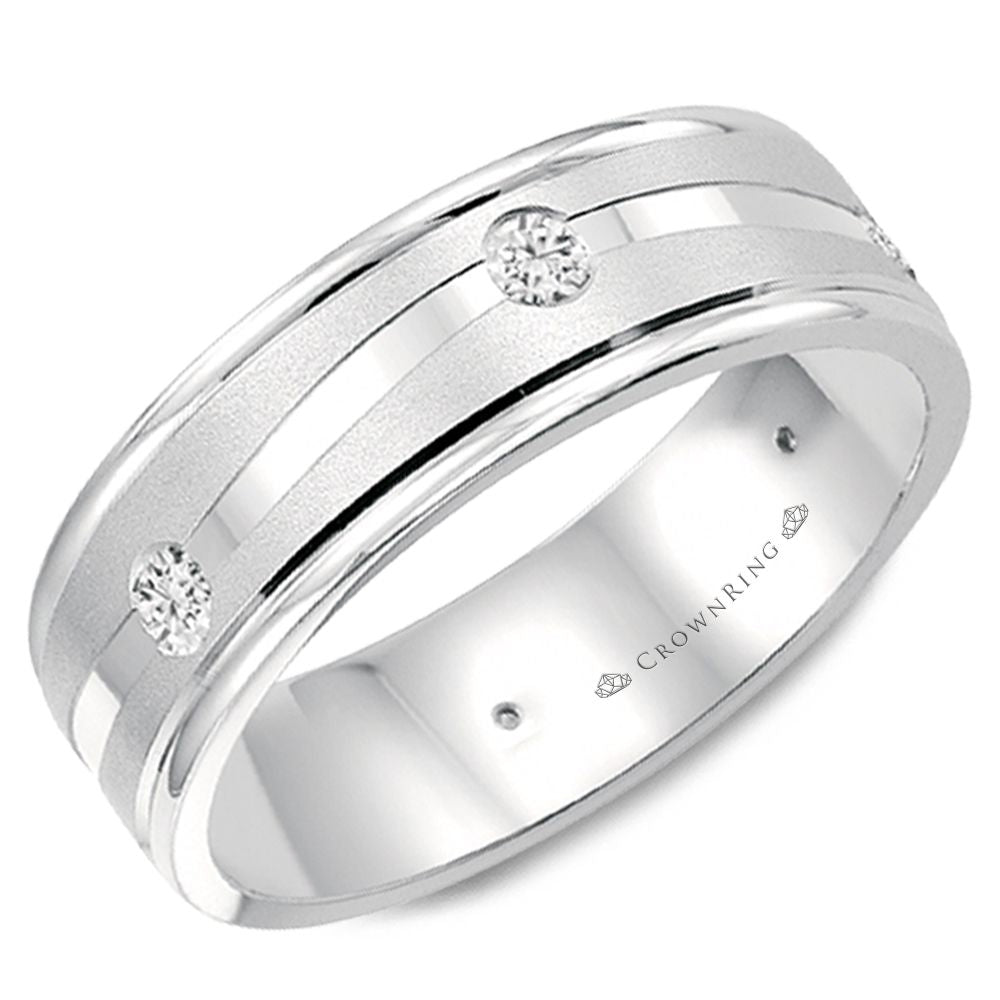 Banda de anillo de corona - WB-6999-M10