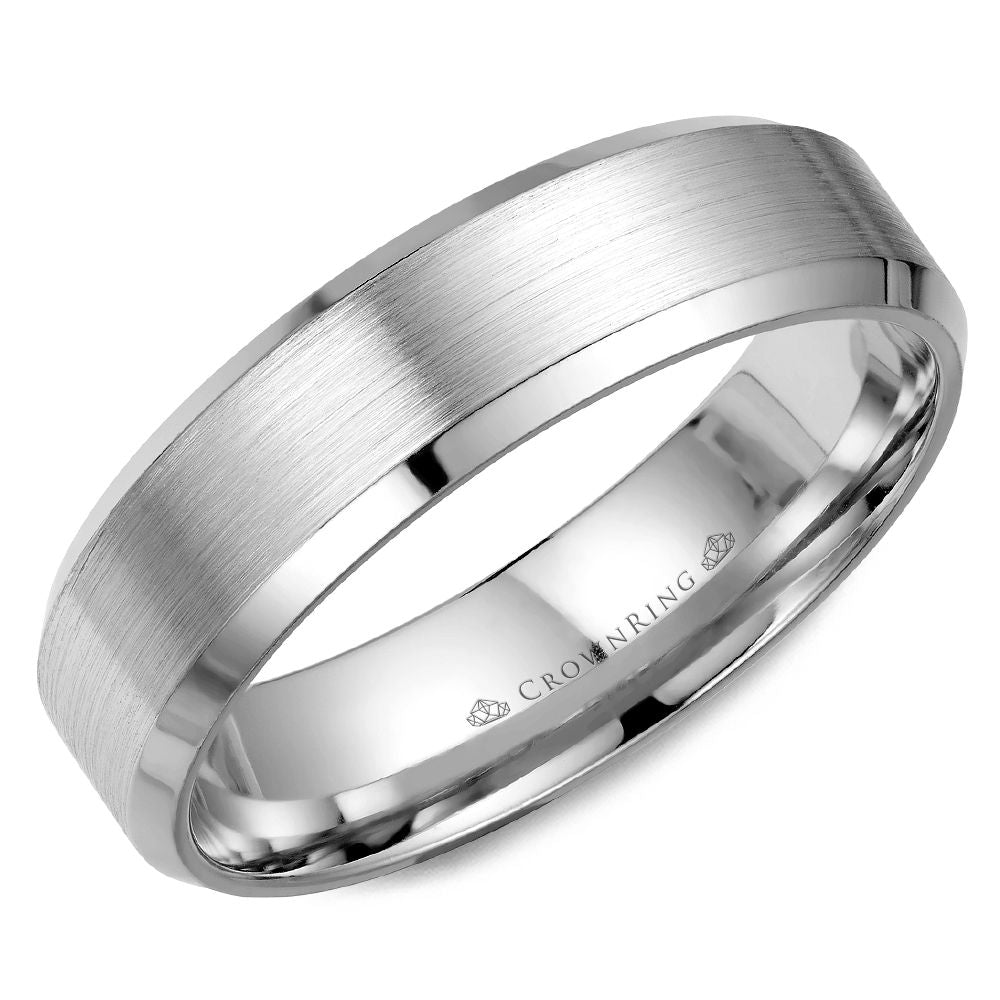 Crown Ring Band - WB-7007-M10