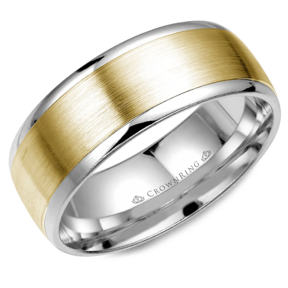Crown Ring Band - WB-7068-M10