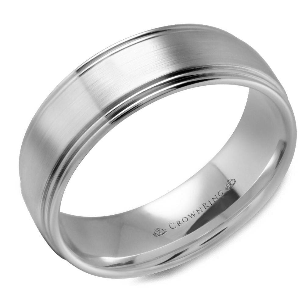 Crown Ring Band - WB-9507-M10