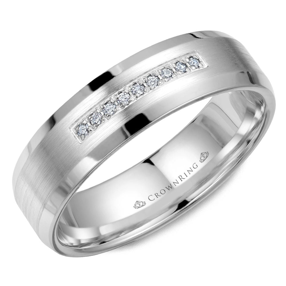 Banda de anillo de corona - WB-9612-M10
