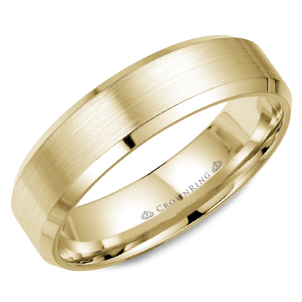Crown Ring Band - WB-7007Y-M10