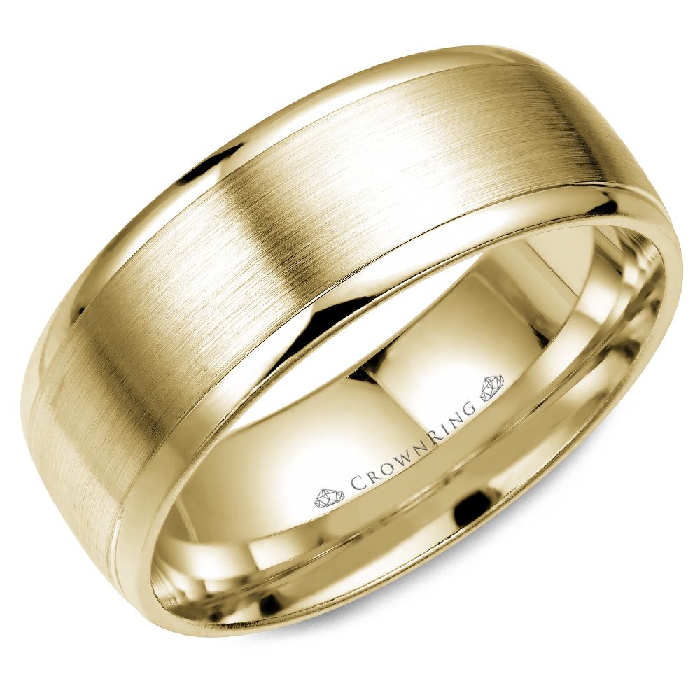Crown Ring Band - WB-7023Y-M10