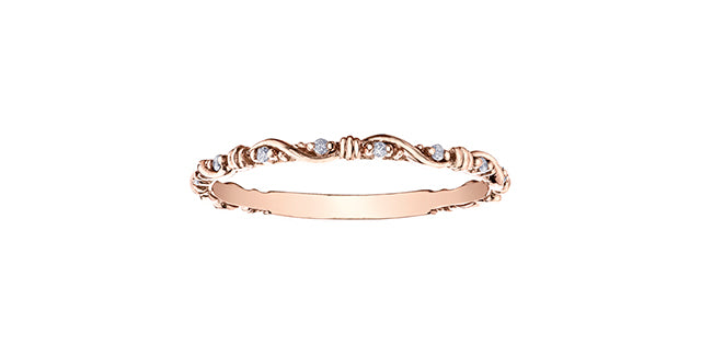 Rose Gold Diamond Ring