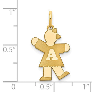 Chica del alfabeto 14K 