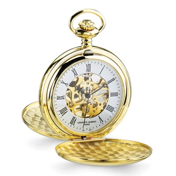Reloj de bolsillo grabable en oro XWA1035