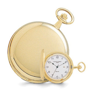 Reloj de bolsillo grabable en oro