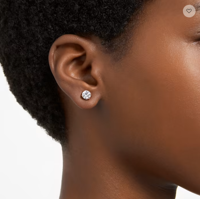 Swarovski Constella Rose Stud Earrings 5638801