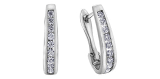 Pendiente Aro de Diamantes 1.00ct