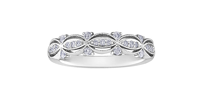 White Gold Diamond Ring