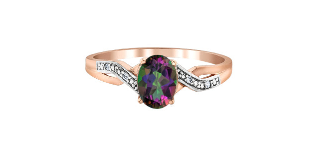 Mystic Topaz Ring