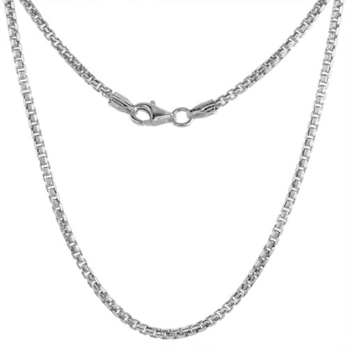 Sterling Silver Box Chain 1.5mm 22&quot;