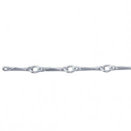 Brittany Chain, Sterling Silver Chain by the Inch - Bracelet / Necklace / Anklet Permanent Jewellery