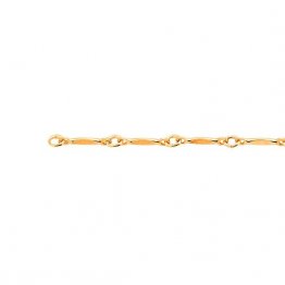 Brittany Chain, 14/20 Gold Filled Yellow Chain by the Inch - Bracelet / Necklace / Anklet Permanent Jewellery