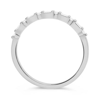 Anillo inspirado en el Art Déco de diamantes de 0,18 quilates de oro blanco, amarillo o rosa de 14 quilates 