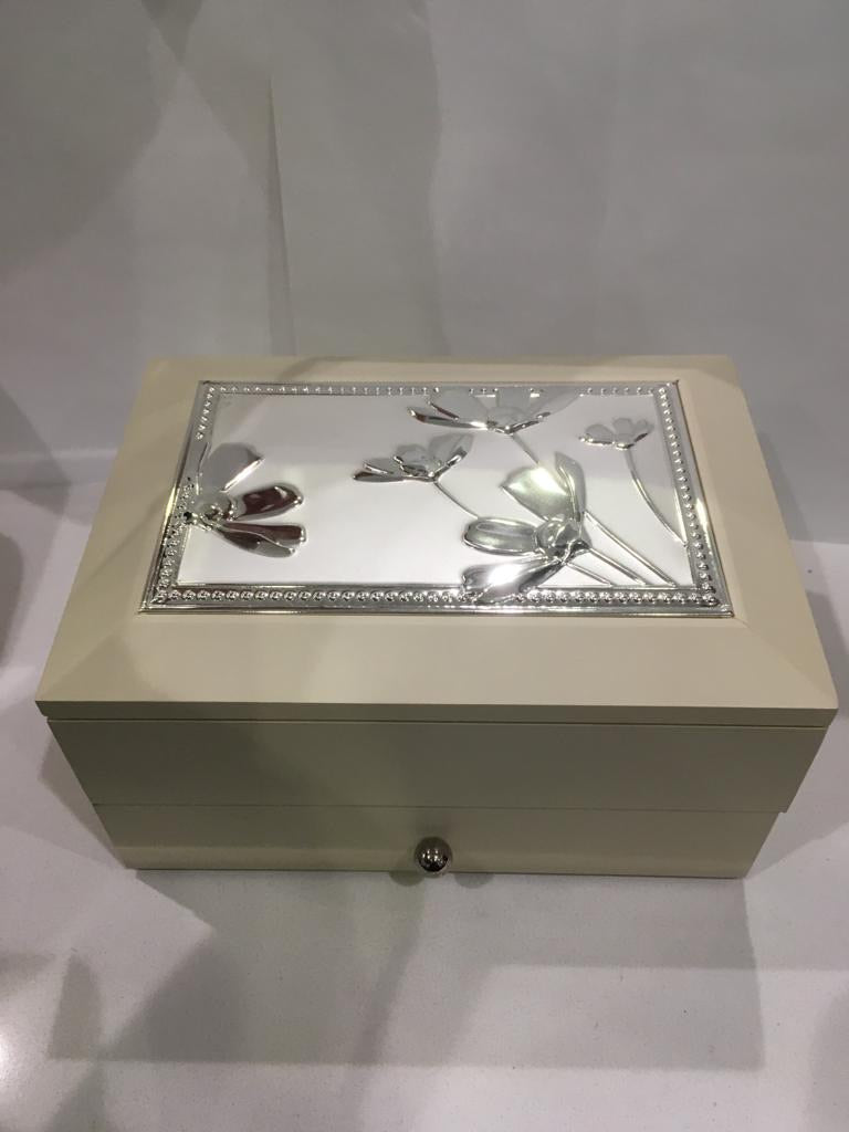 Flower Jewellery Box with Drawer