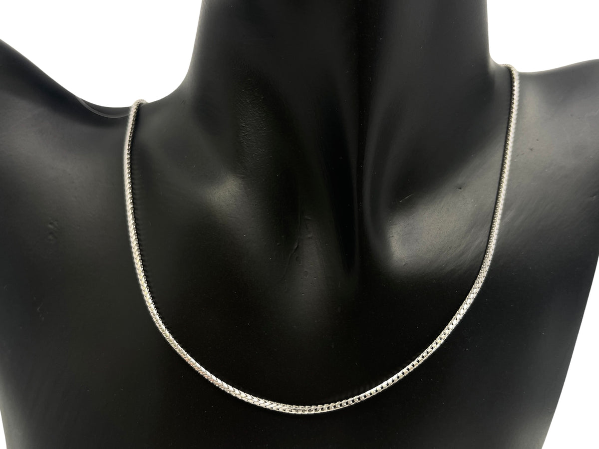 Sterling Silver Franco Chain, 18&quot;