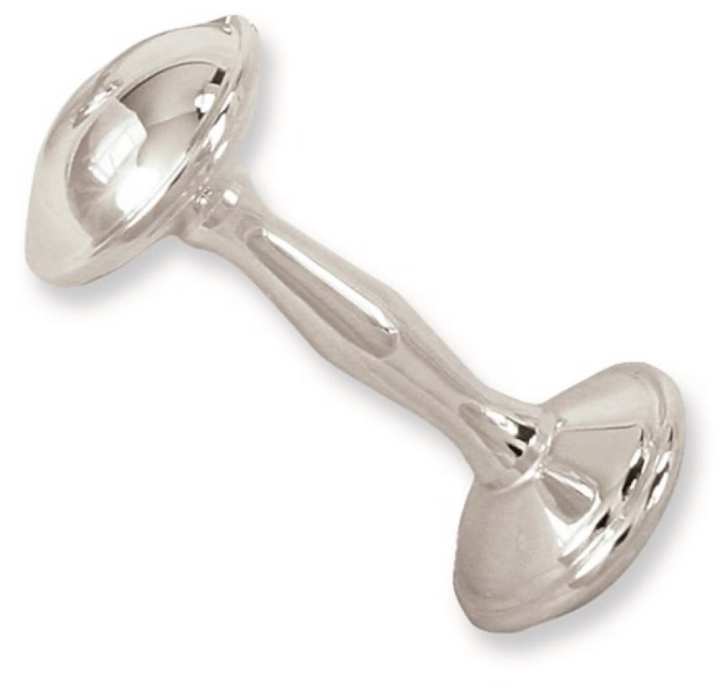 Silver-Plated Rattle