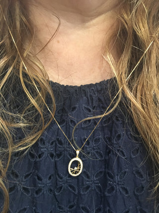 Colgante de diamantes