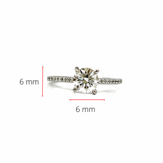 14K Gold 0.70-2.20cttw Lab Grown Diamond Engagement Ring