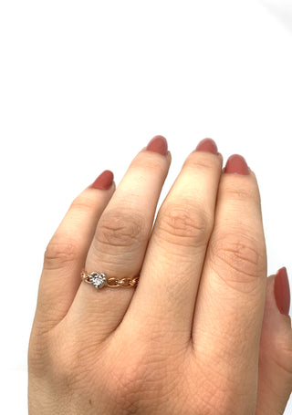 Heart Diamond Ring