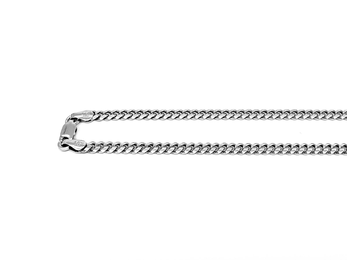 Sterling Silver Miami Cuban Link Chain 22&quot;
