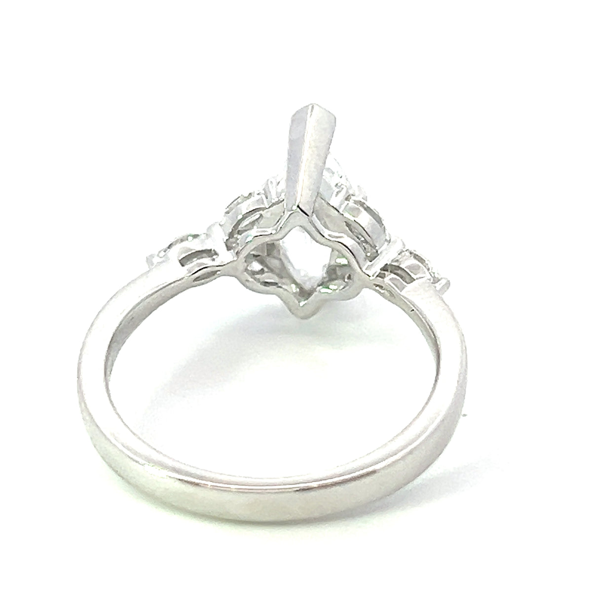 14K Marquise Cut Diamond Ring