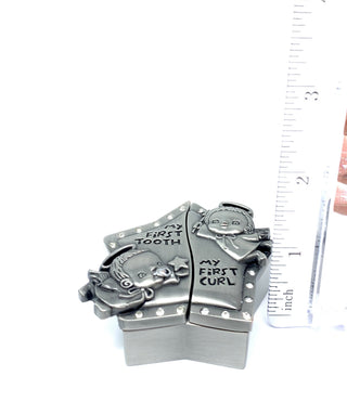Caja Estrella Ángel “Mi Primer Diente y Mi Primer Rizo”