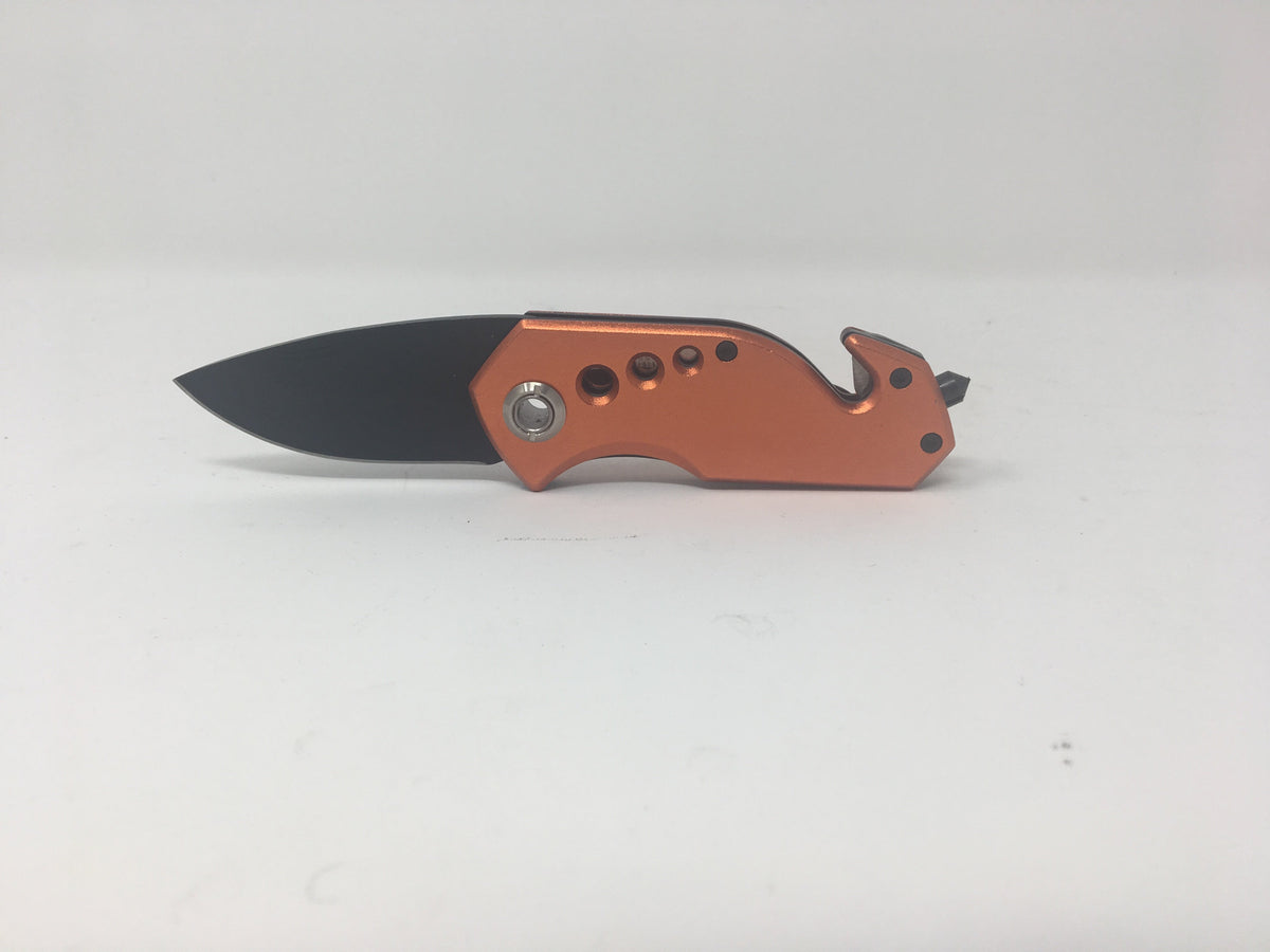 Orange Folding Knife