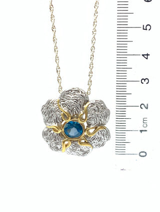 Blue Topaz Pendant