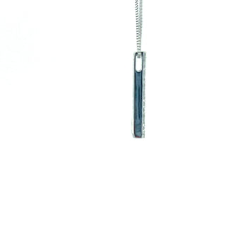 Colgante de diamantes canadienses de 0,30 quilates en oro blanco de 10 quilates, 18"