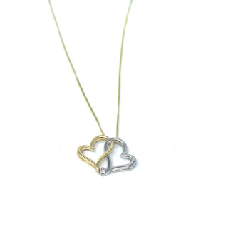 Colgante de corazón de diamantes