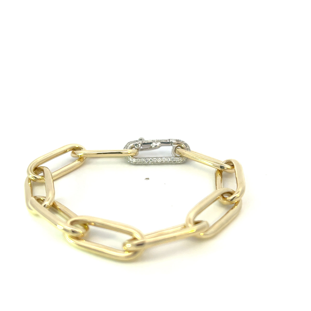 10K Yellow Gold 0.75cttw Diamond Bracelet